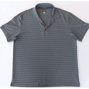 Greg Norman for Tasso Elba Five Iron Men's Gray Polo Golf Shirt‎ - Size XL